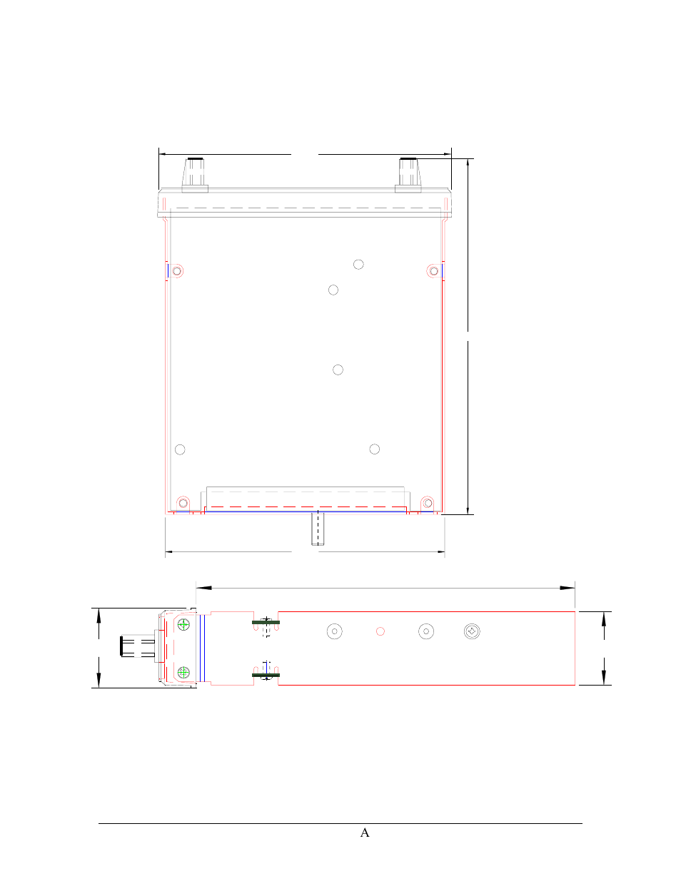 Top view | Honeywell KMA28 User Manual | Page 30 / 35