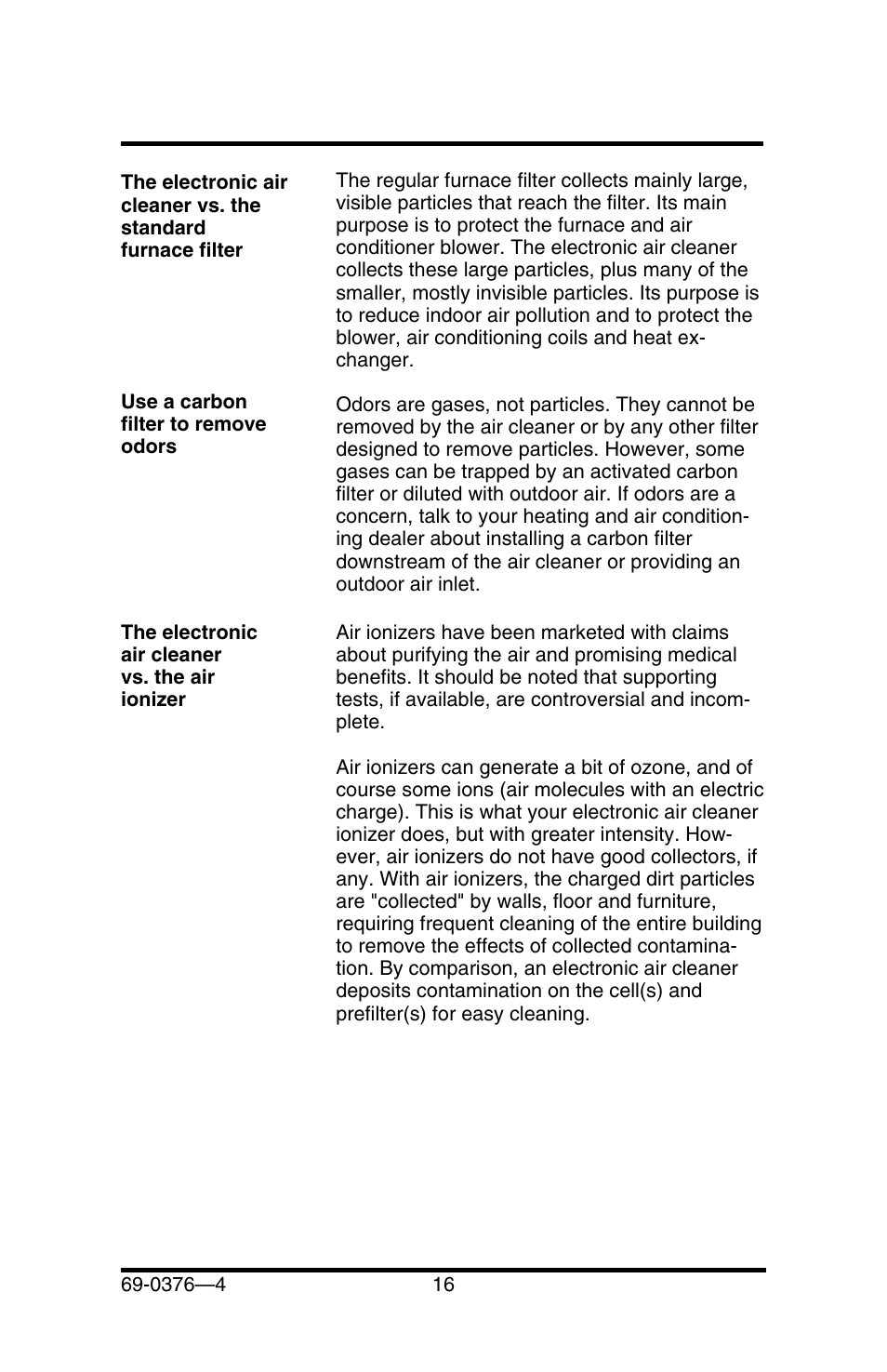 Honeywell F50E User Manual | Page 18 / 30