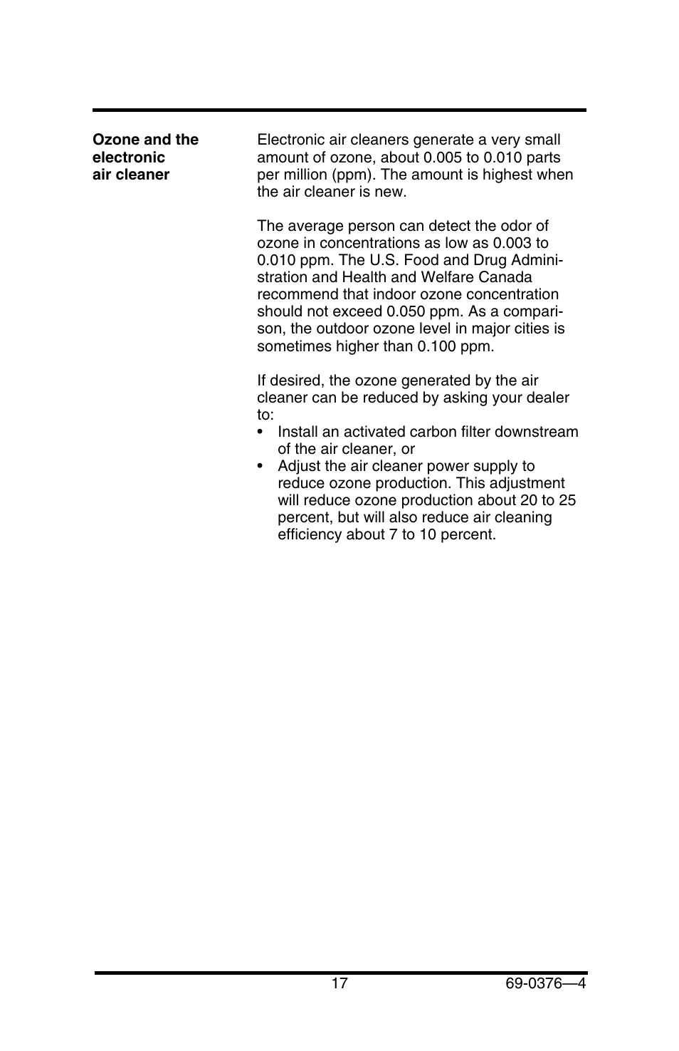 Honeywell F50E User Manual | Page 19 / 30