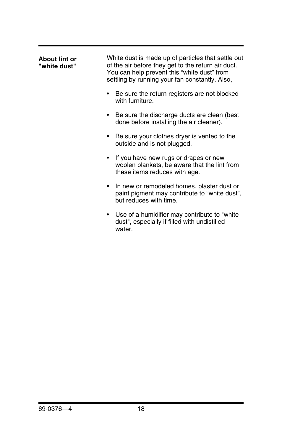 Honeywell F50E User Manual | Page 20 / 30