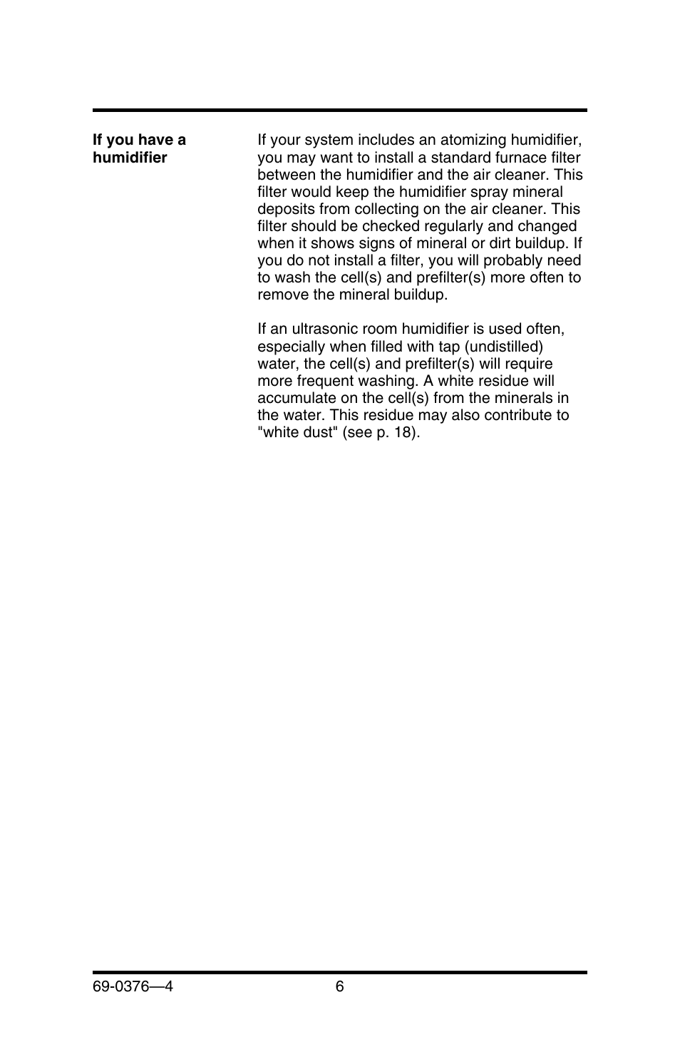 Honeywell F50E User Manual | Page 8 / 30