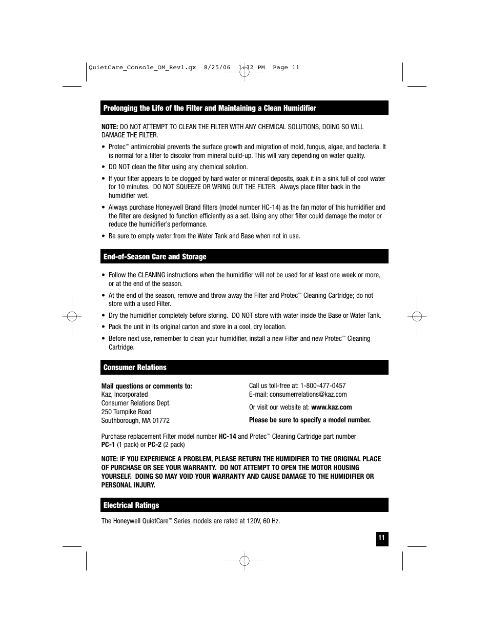 Honeywell HCM-6009 User Manual | Page 11 / 48