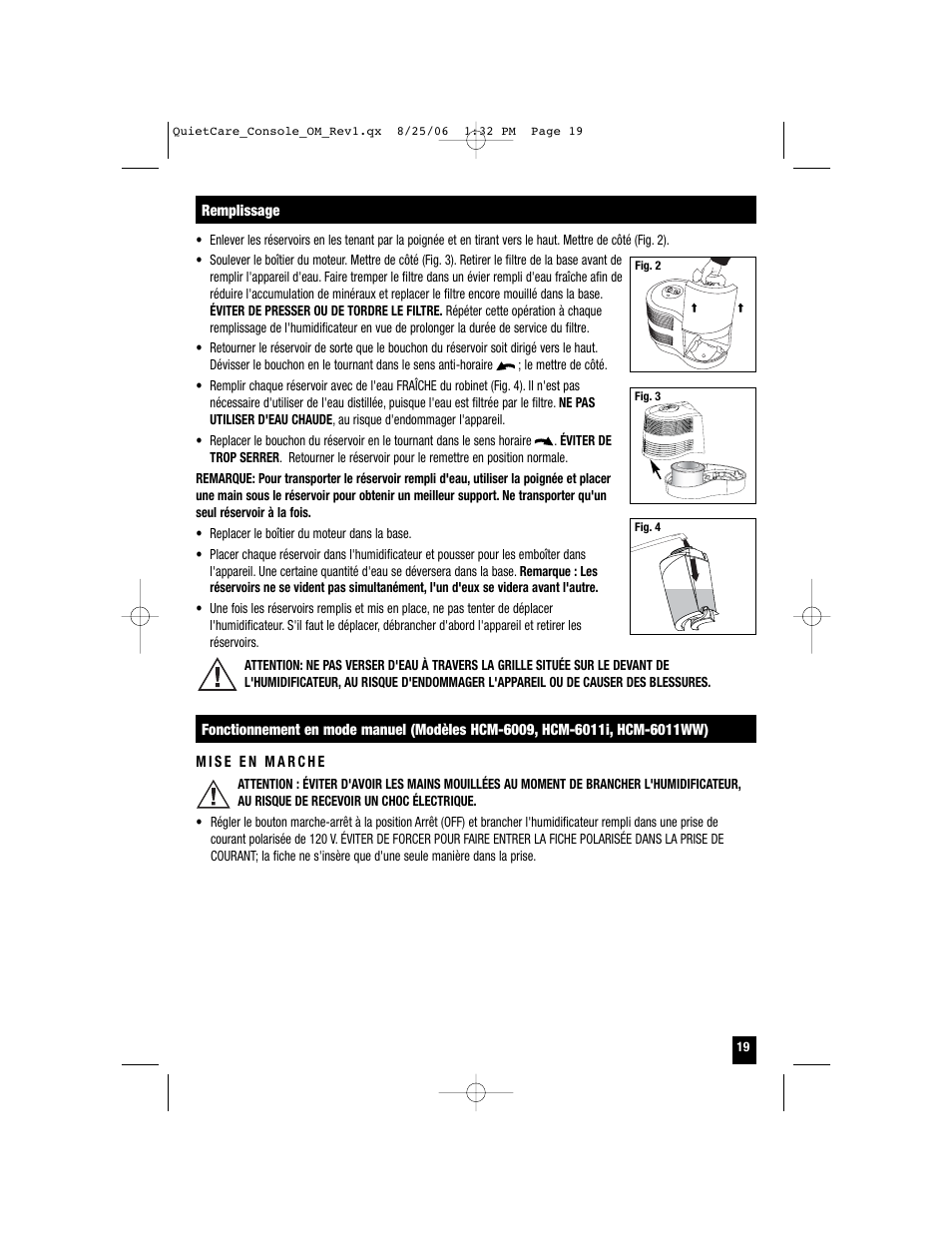 Honeywell HCM-6009 User Manual | Page 19 / 48