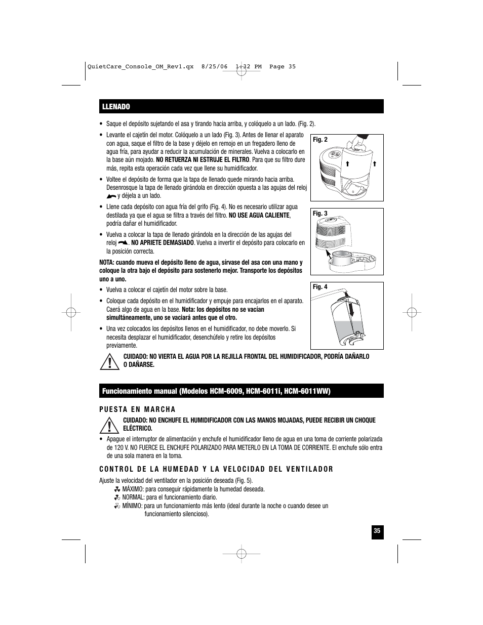 Honeywell HCM-6009 User Manual | Page 35 / 48
