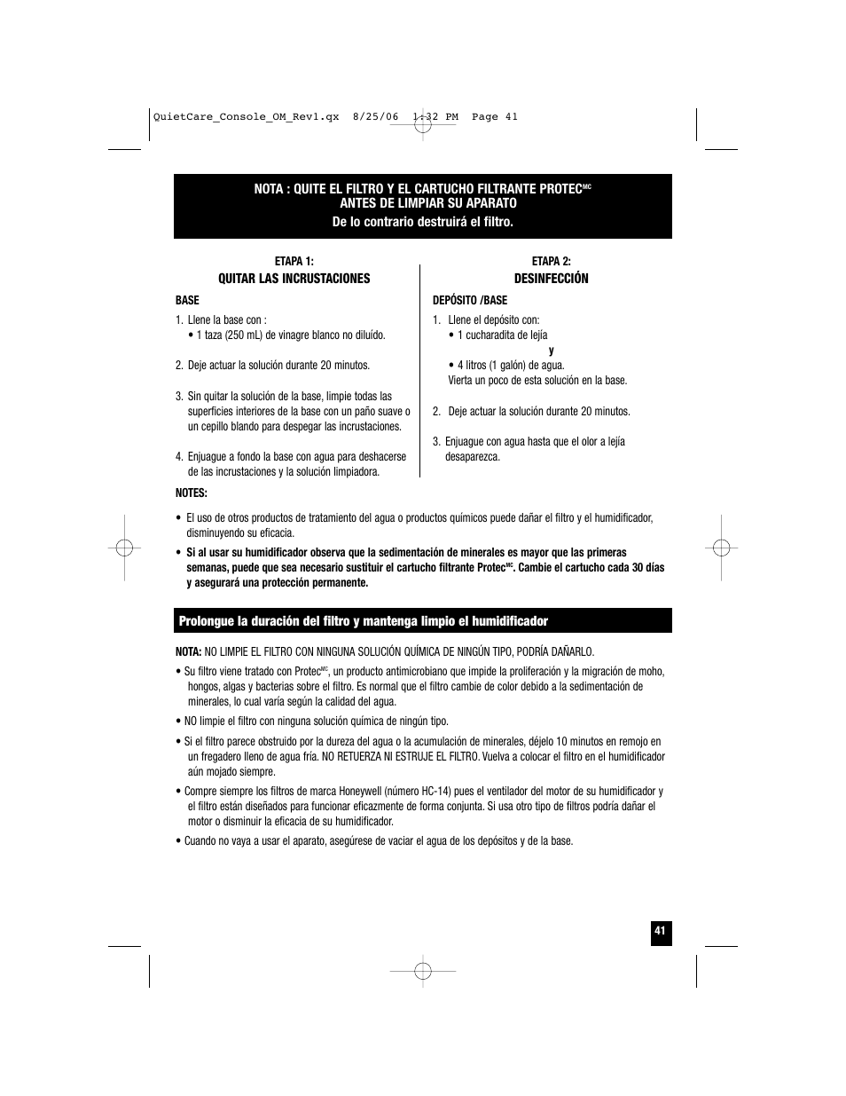 Honeywell HCM-6009 User Manual | Page 41 / 48