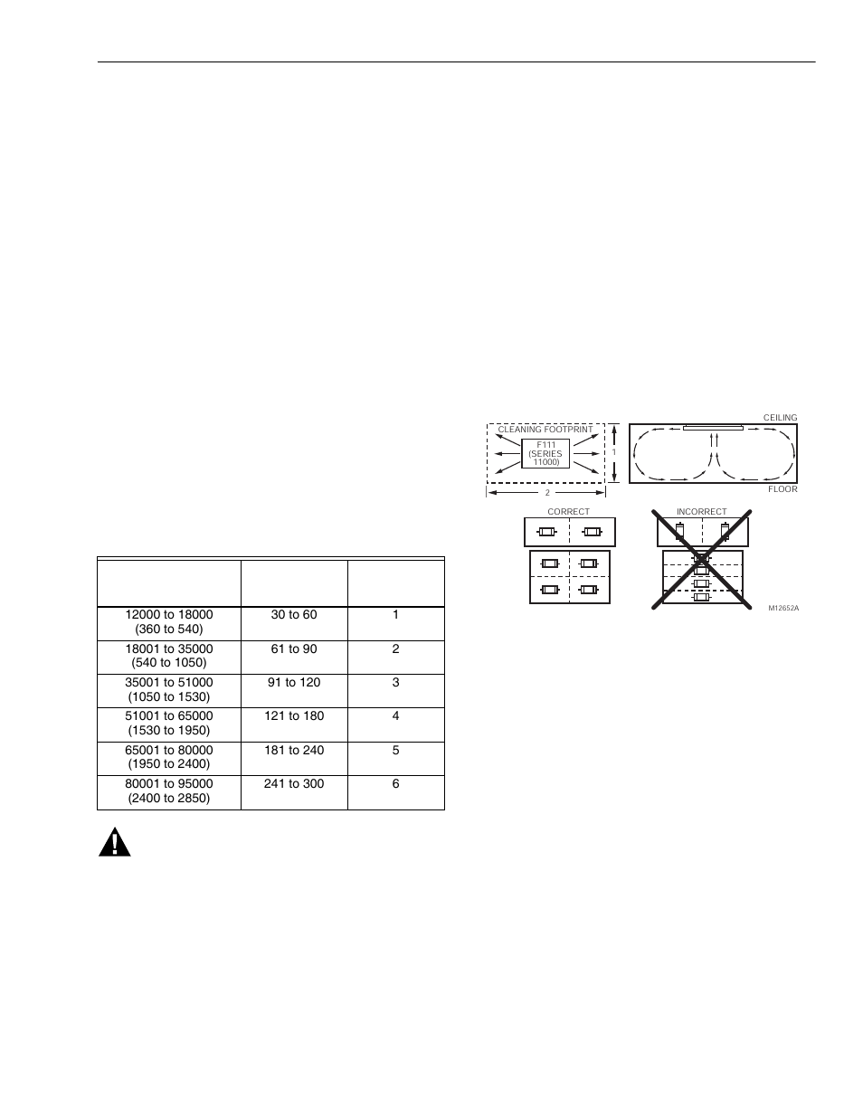 Warning, Planning the installation, Choose location | Honeywell F111 Series 2 User Manual | Page 3 / 10