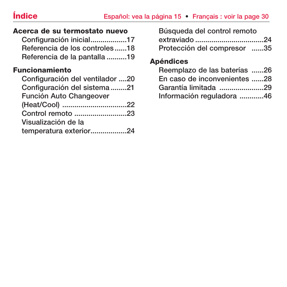 Honeywell FOCUSPRO TH5320R User Manual | Page 18 / 52