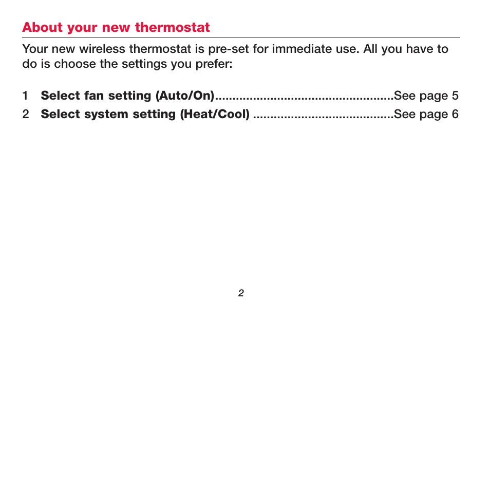 Honeywell FOCUSPRO TH5320R User Manual | Page 4 / 52