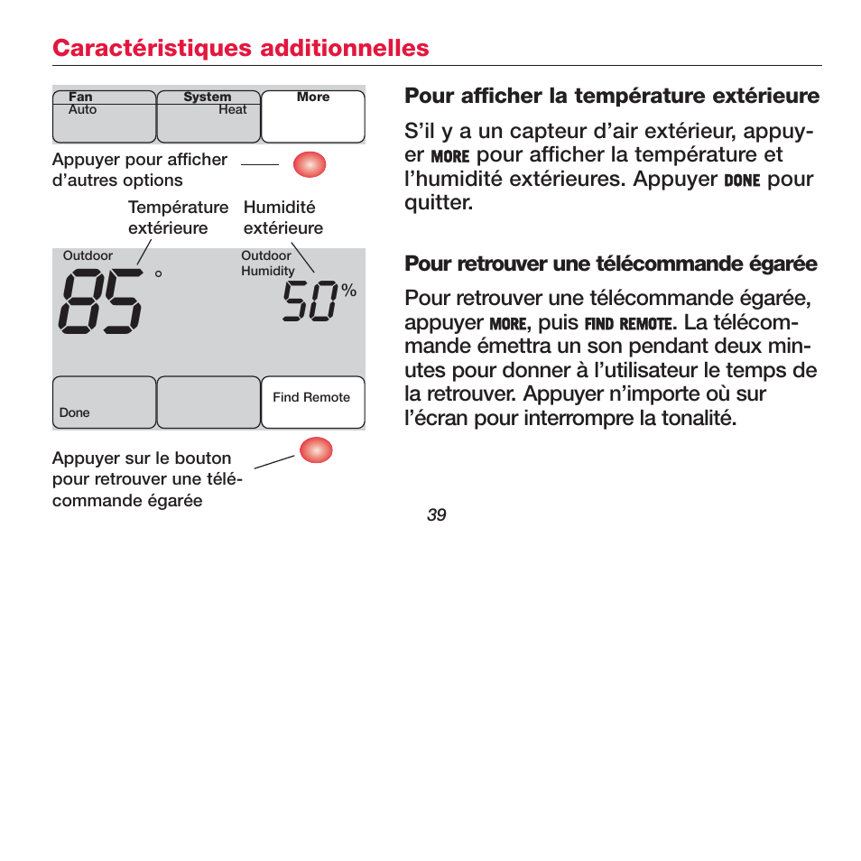 Honeywell FOCUSPRO TH5320R User Manual | Page 41 / 52