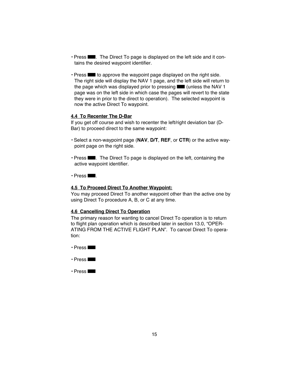BendixKing KLN 90B User Manual | Page 19 / 57