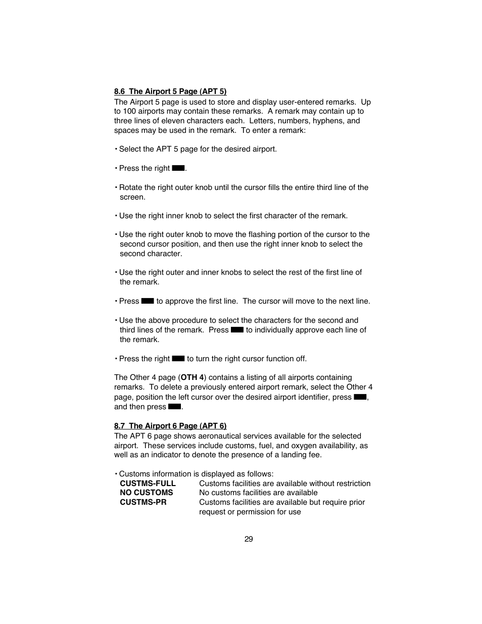 BendixKing KLN 90B User Manual | Page 33 / 57
