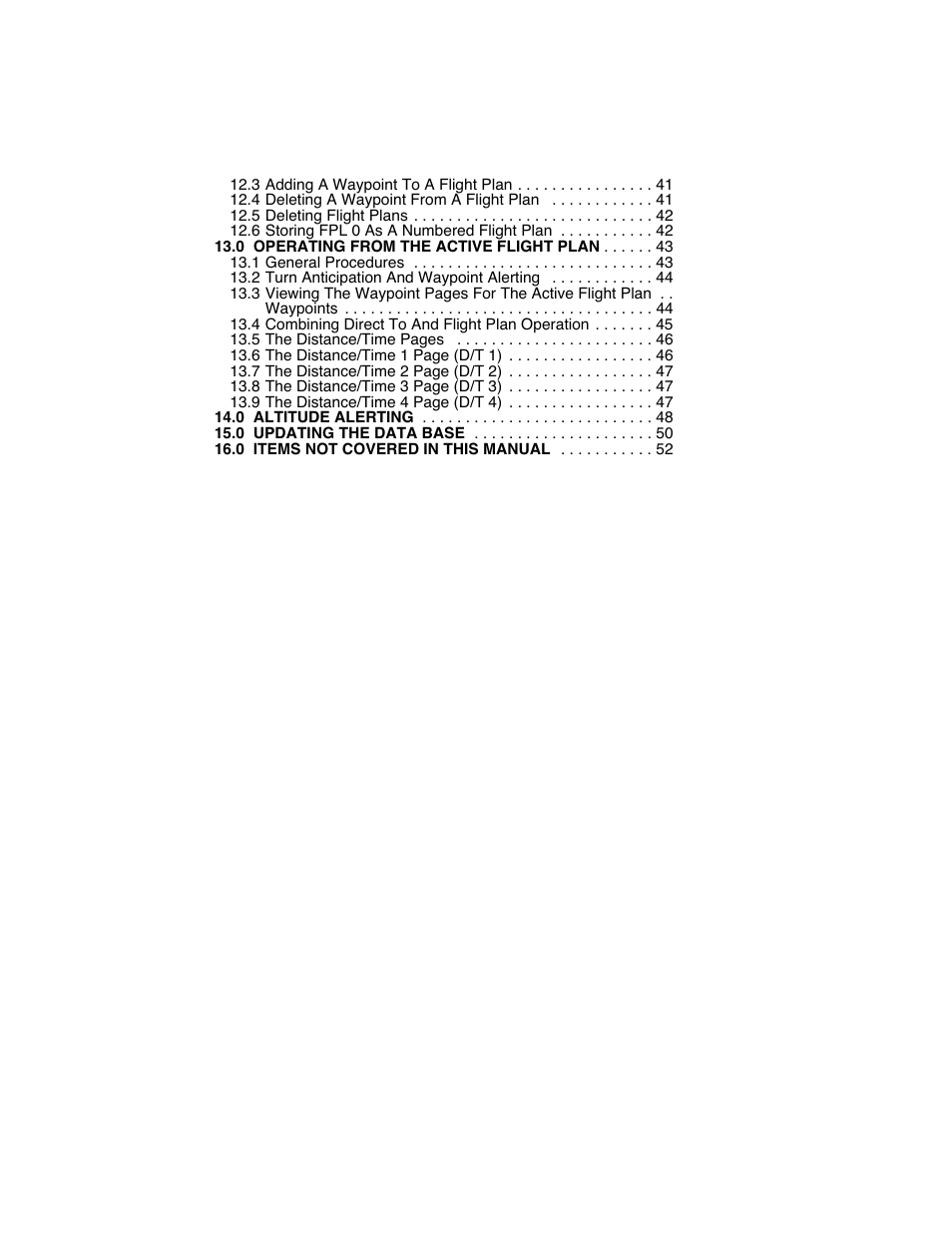 BendixKing KLN 90B User Manual | Page 4 / 57