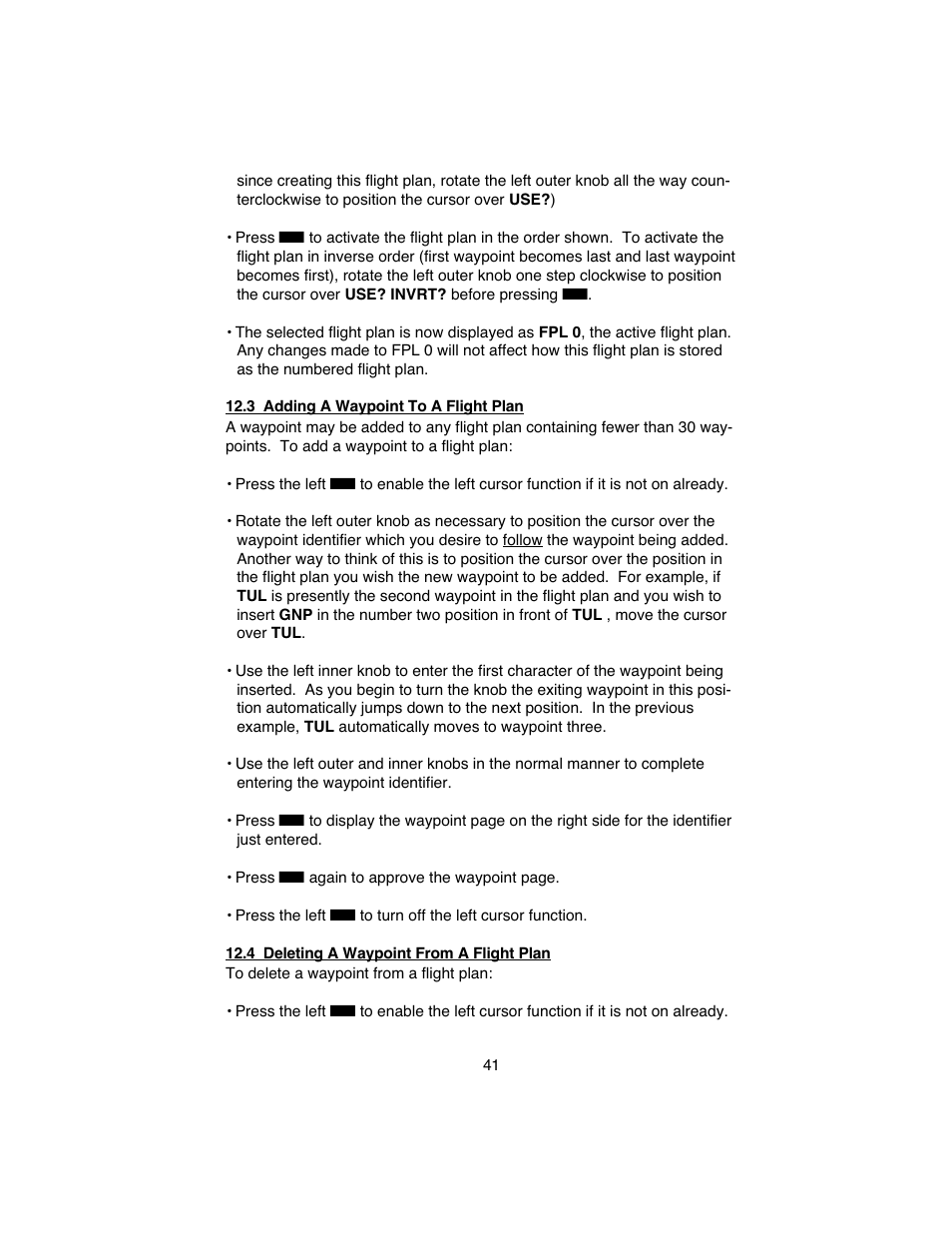 BendixKing KLN 90B User Manual | Page 45 / 57