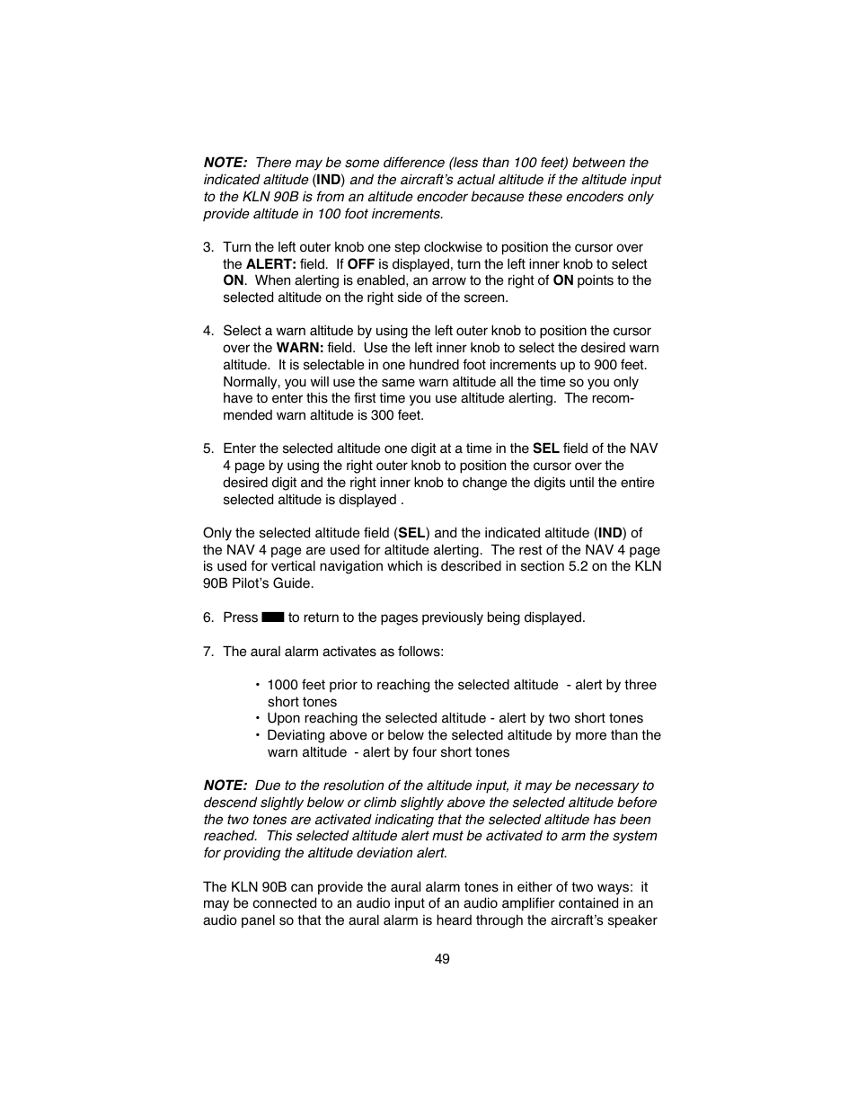 BendixKing KLN 90B User Manual | Page 53 / 57