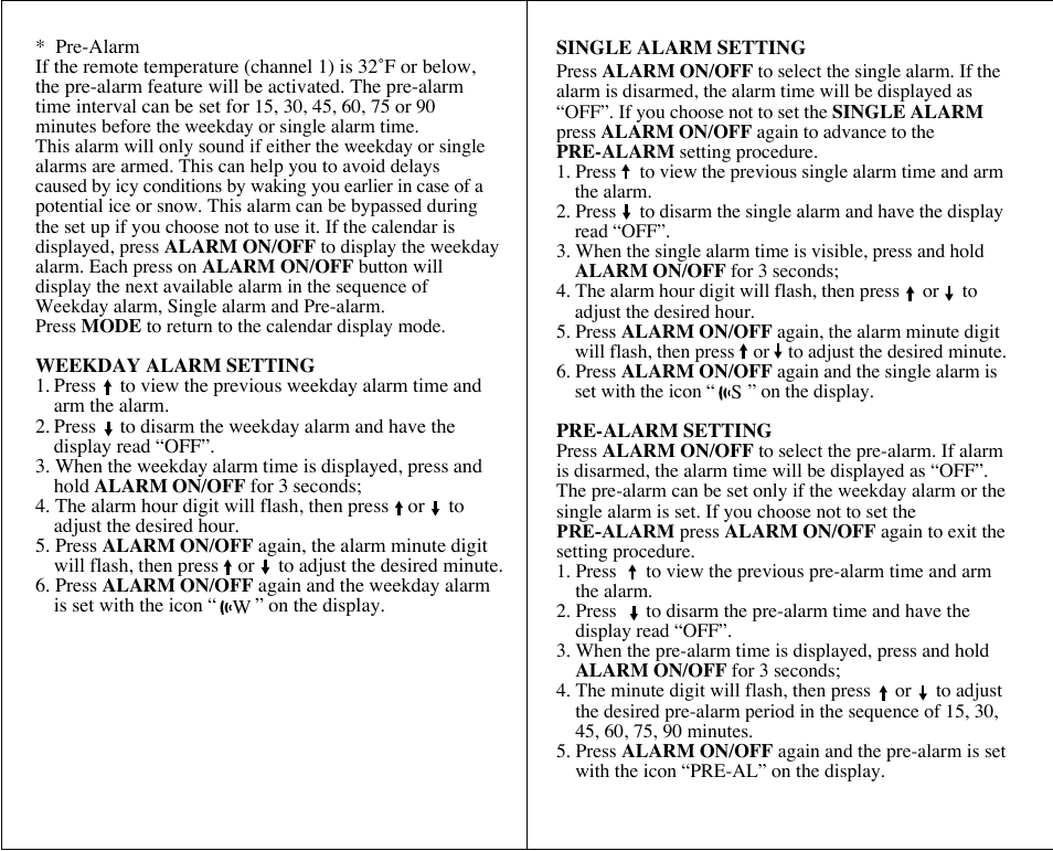 Honeywell TE329ELW User Manual | Page 6 / 11