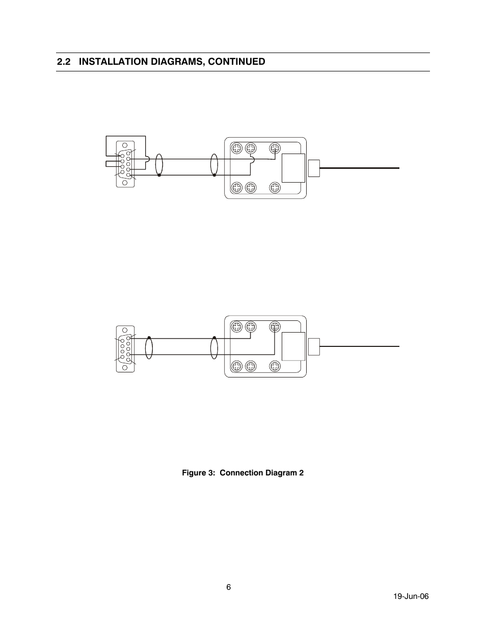 2 installation diagrams, continued, Figure 3: connection diagram 2 | Honeywell HEGS5001 User Manual | Page 16 / 68