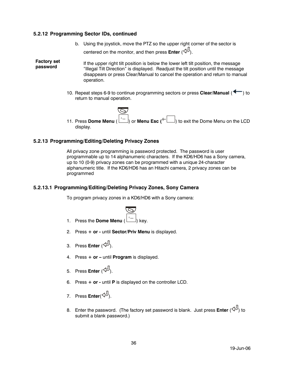 12 programming sector ids, continued, 13 programming/editing/deleting privacy zones, Programming/editing/deleting privacy zones | Honeywell HEGS5001 User Manual | Page 46 / 68