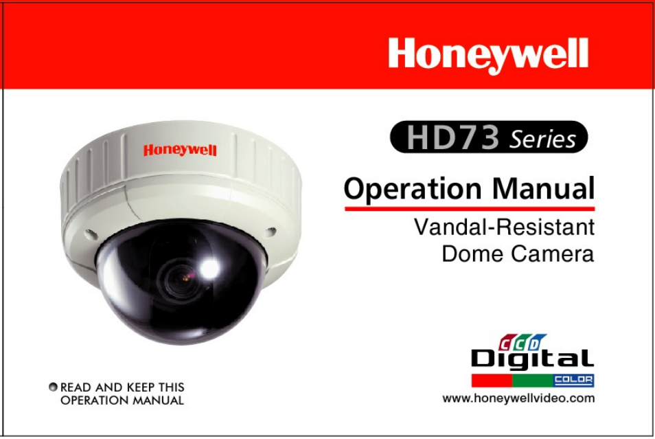 Honeywell HD73 User Manual | 40 pages