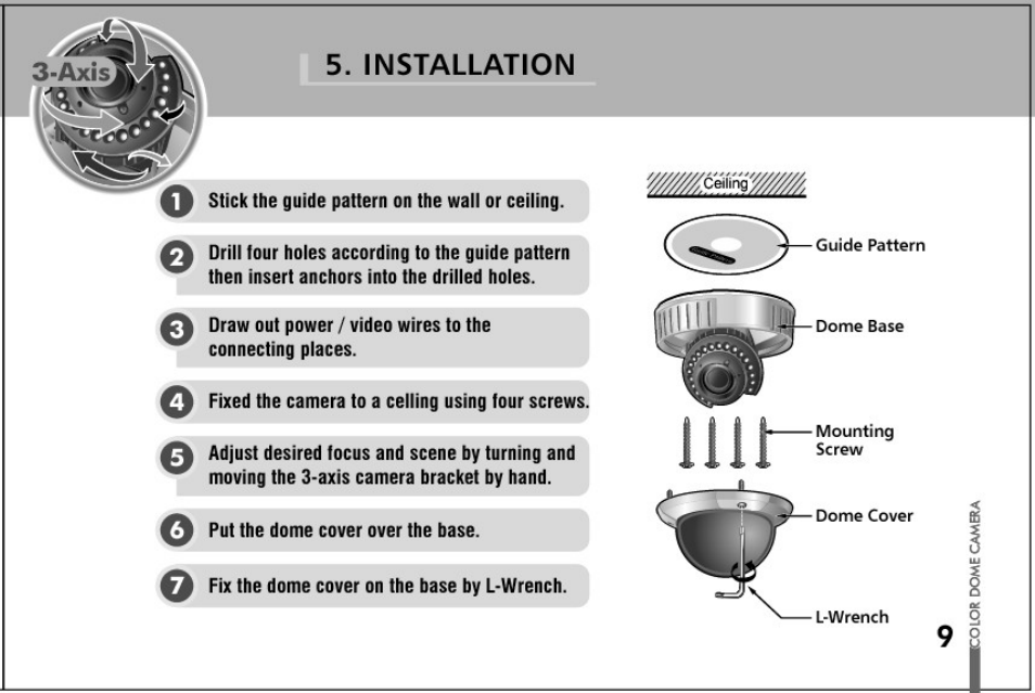 Installation, Lllj | Honeywell HD73 User Manual | Page 9 / 40