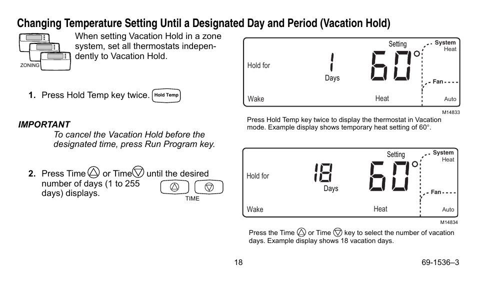 Honeywell CHRONOTHERM IV T8665A User Manual | Page 18 / 48