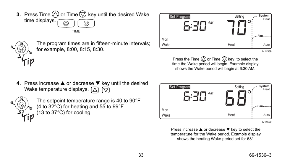 Honeywell CHRONOTHERM IV T8665A User Manual | Page 33 / 48