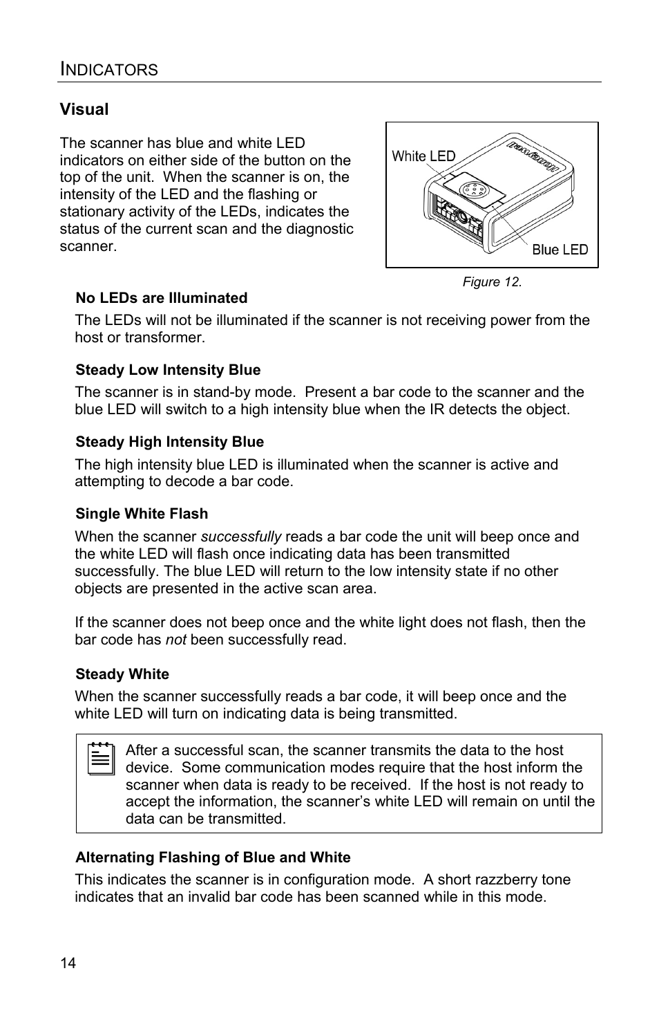 Visual | Honeywell MS4980 User Manual | Page 18 / 48