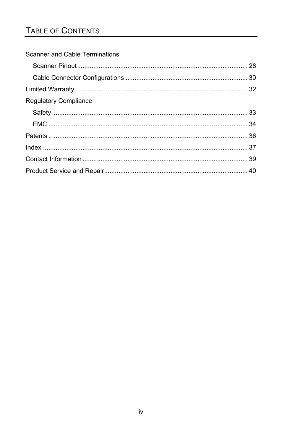 Honeywell MS4980 User Manual | Page 4 / 48