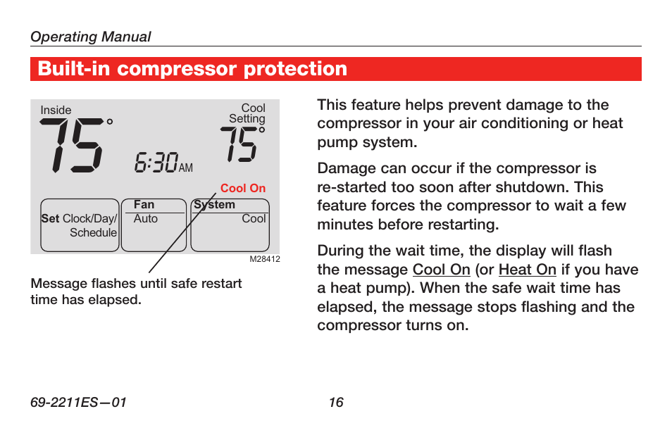 Honeywell RTH6400 User Manual | Page 18 / 52