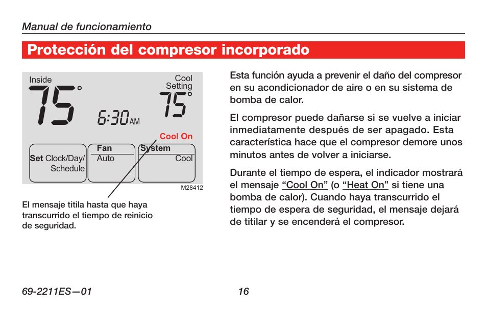 Honeywell RTH6400 User Manual | Page 44 / 52