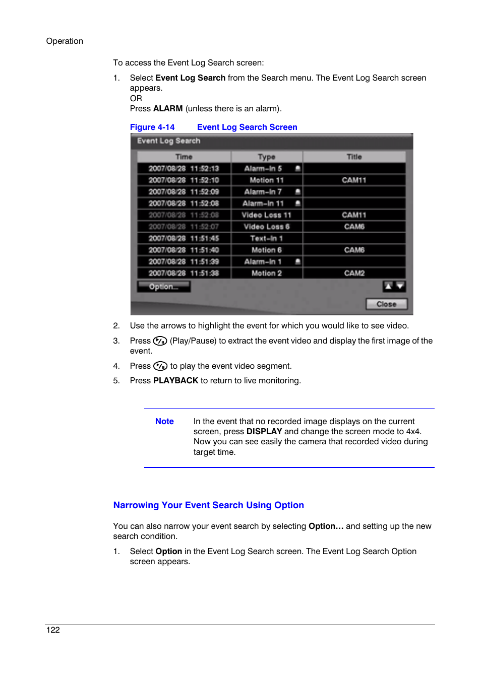 Honeywell HRSD16 User Manual | Page 122 / 160