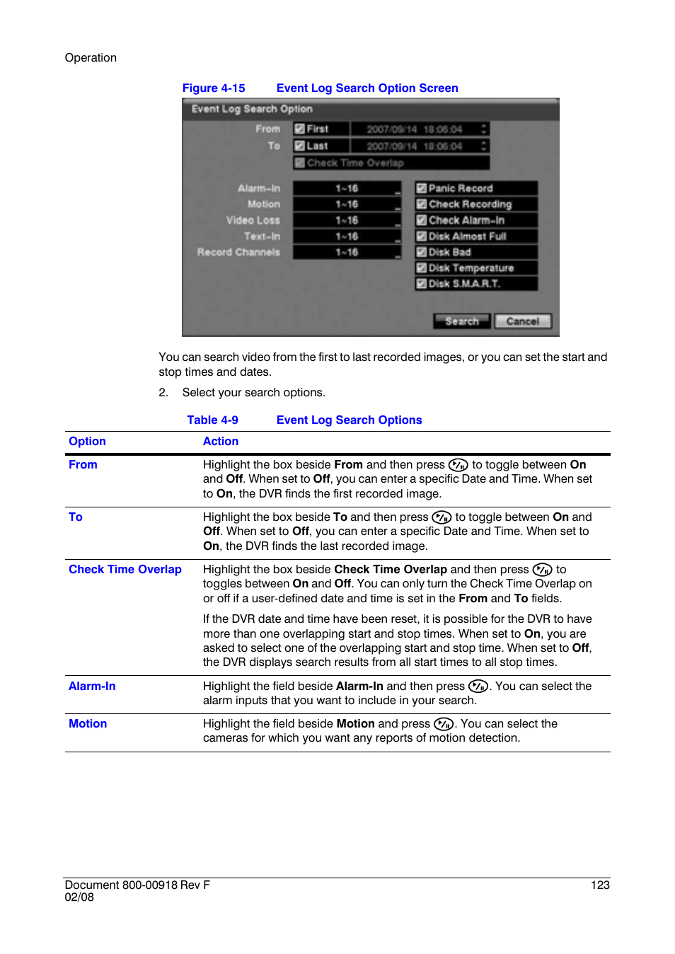 Honeywell HRSD16 User Manual | Page 123 / 160