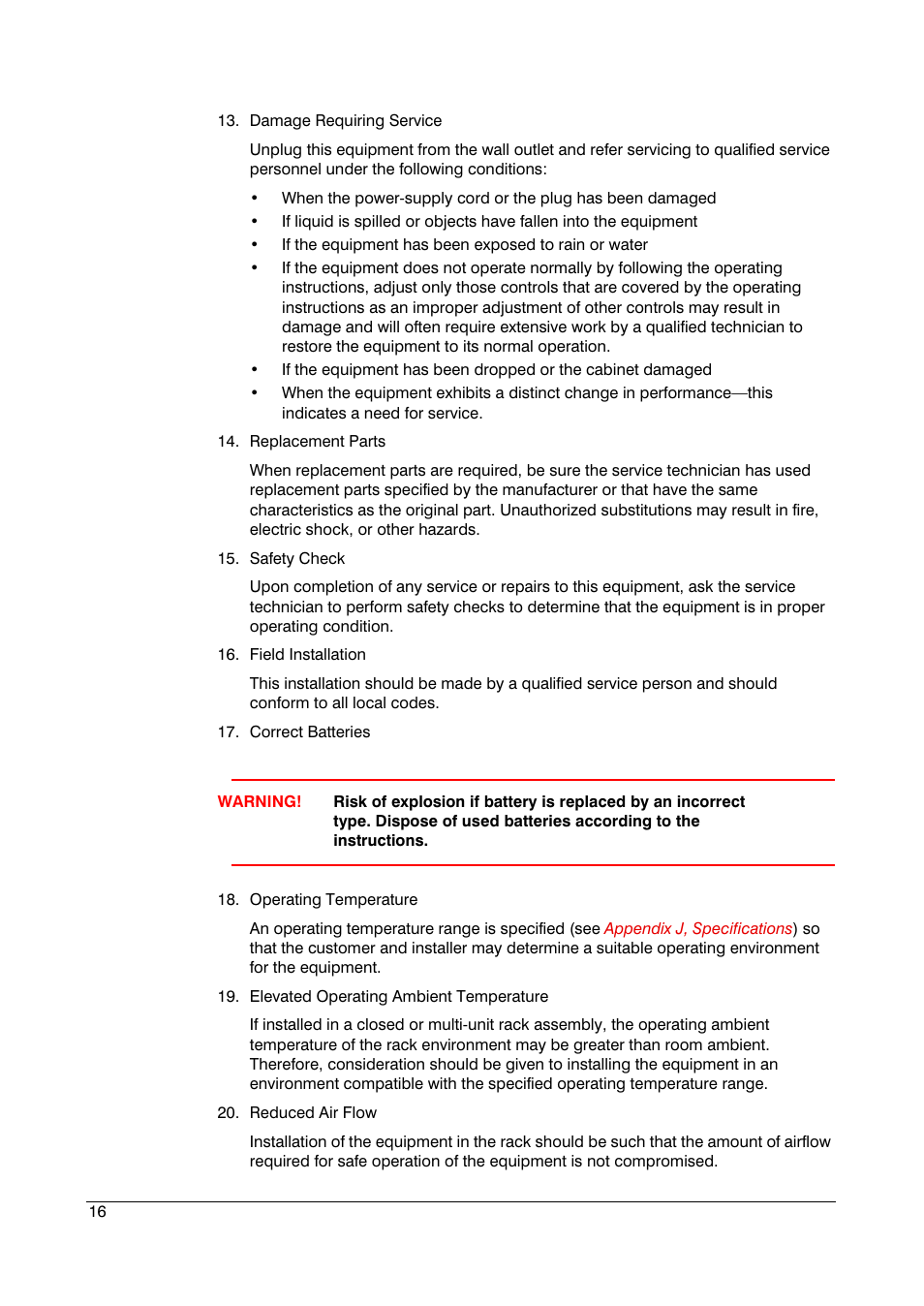 Honeywell HRSD16 User Manual | Page 16 / 160