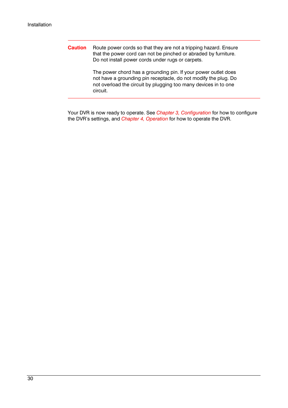 Honeywell HRSD16 User Manual | Page 30 / 160