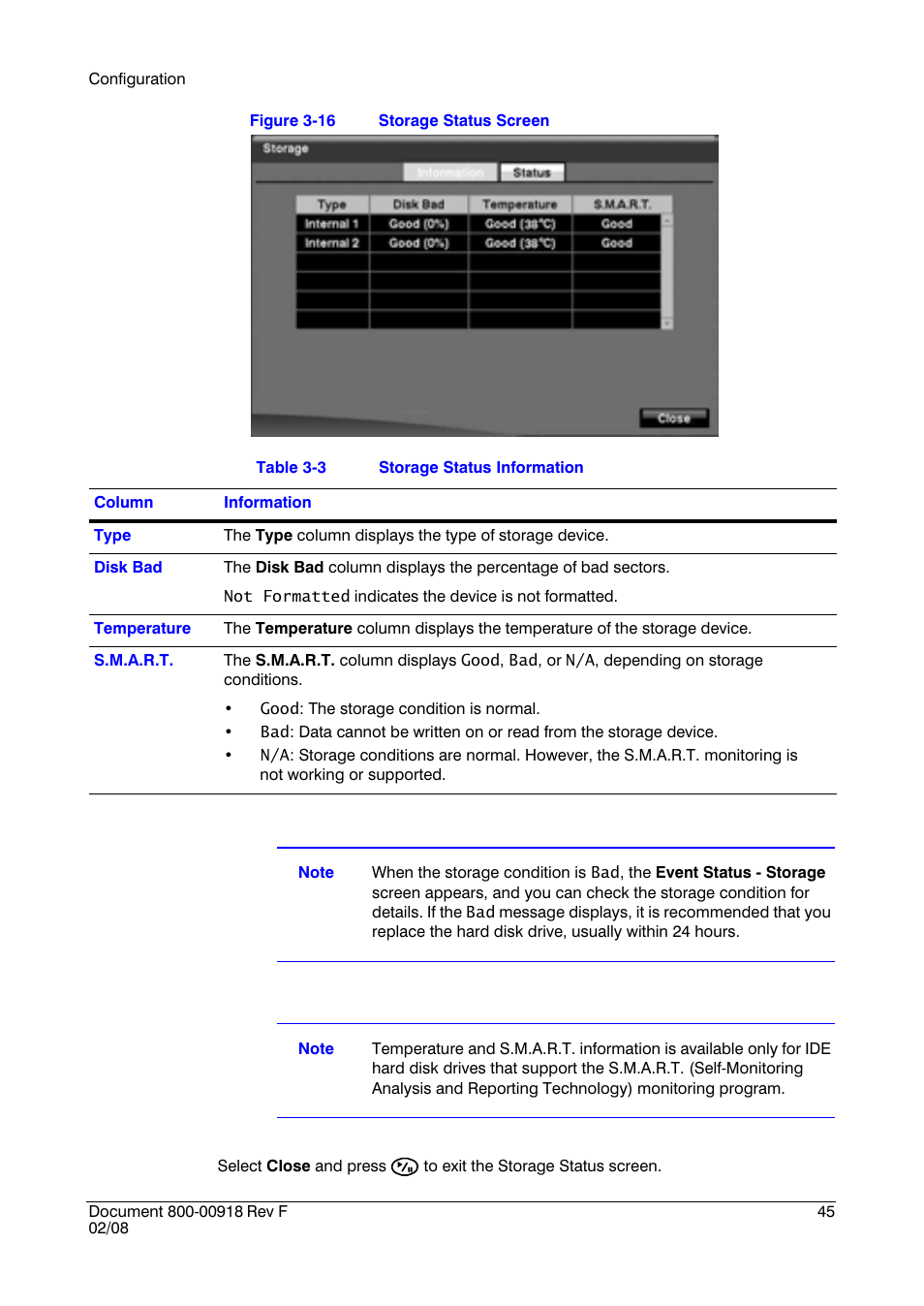 Honeywell HRSD16 User Manual | Page 45 / 160