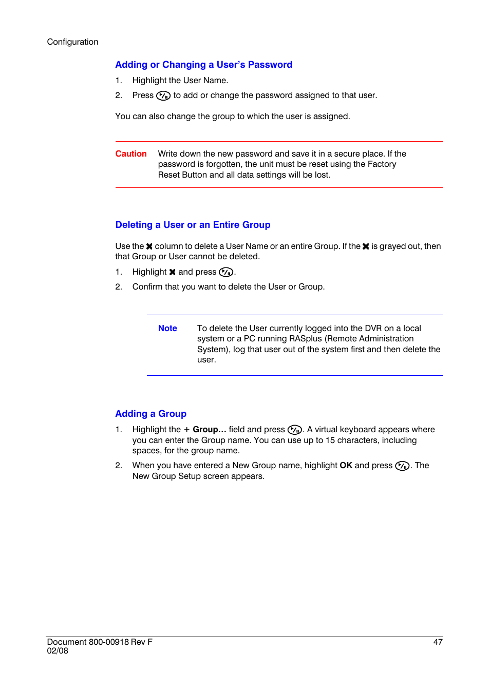 Honeywell HRSD16 User Manual | Page 47 / 160