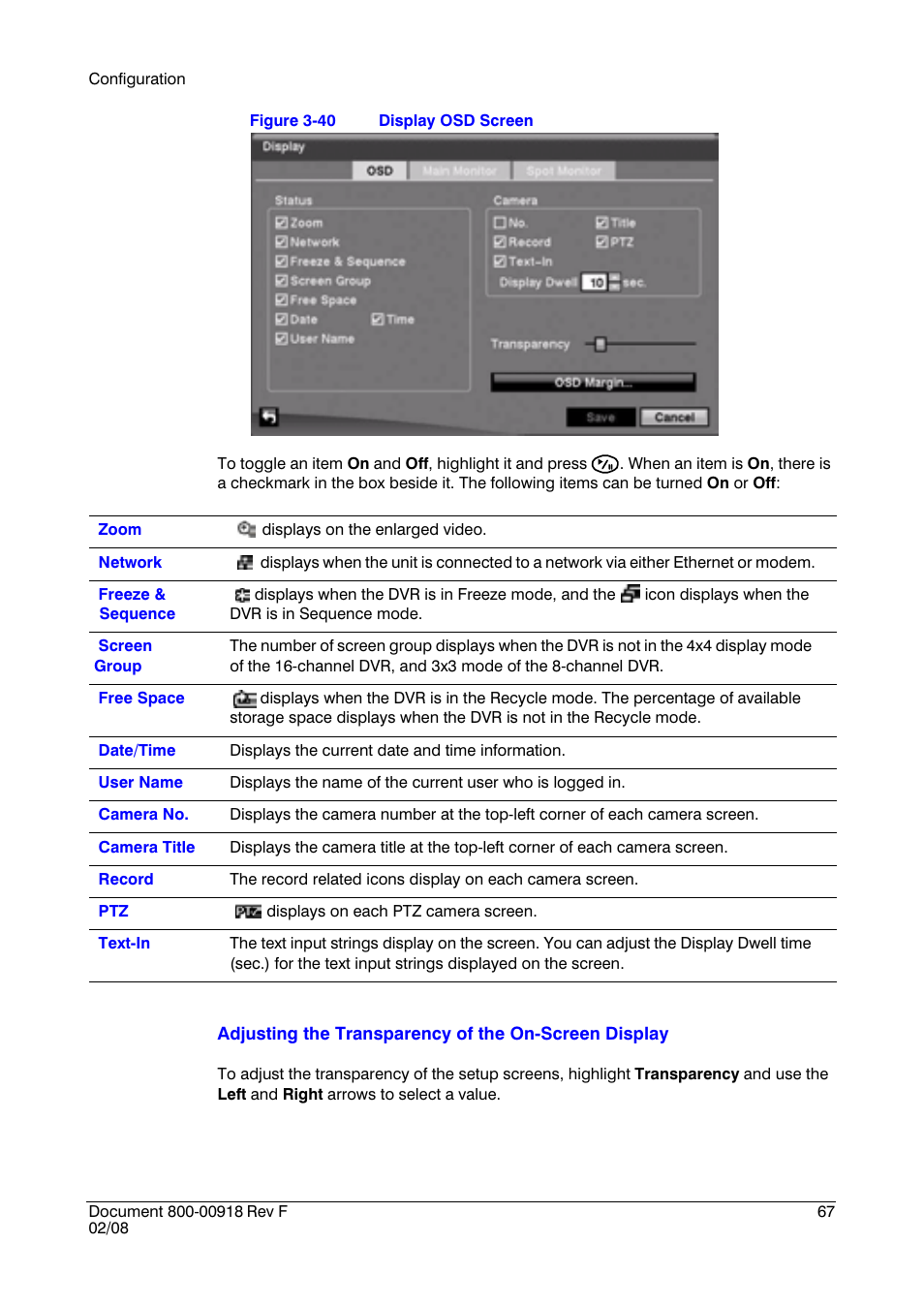 Honeywell HRSD16 User Manual | Page 67 / 160