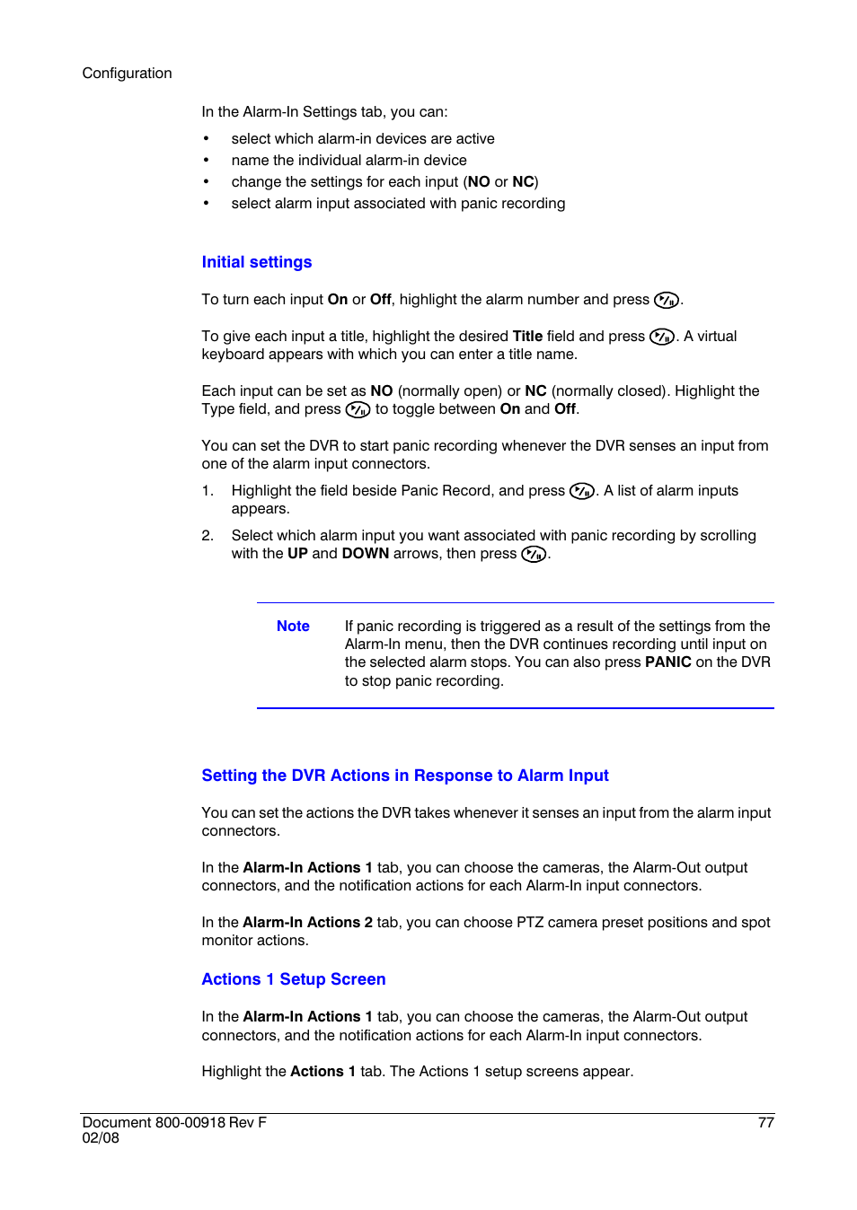 Honeywell HRSD16 User Manual | Page 77 / 160