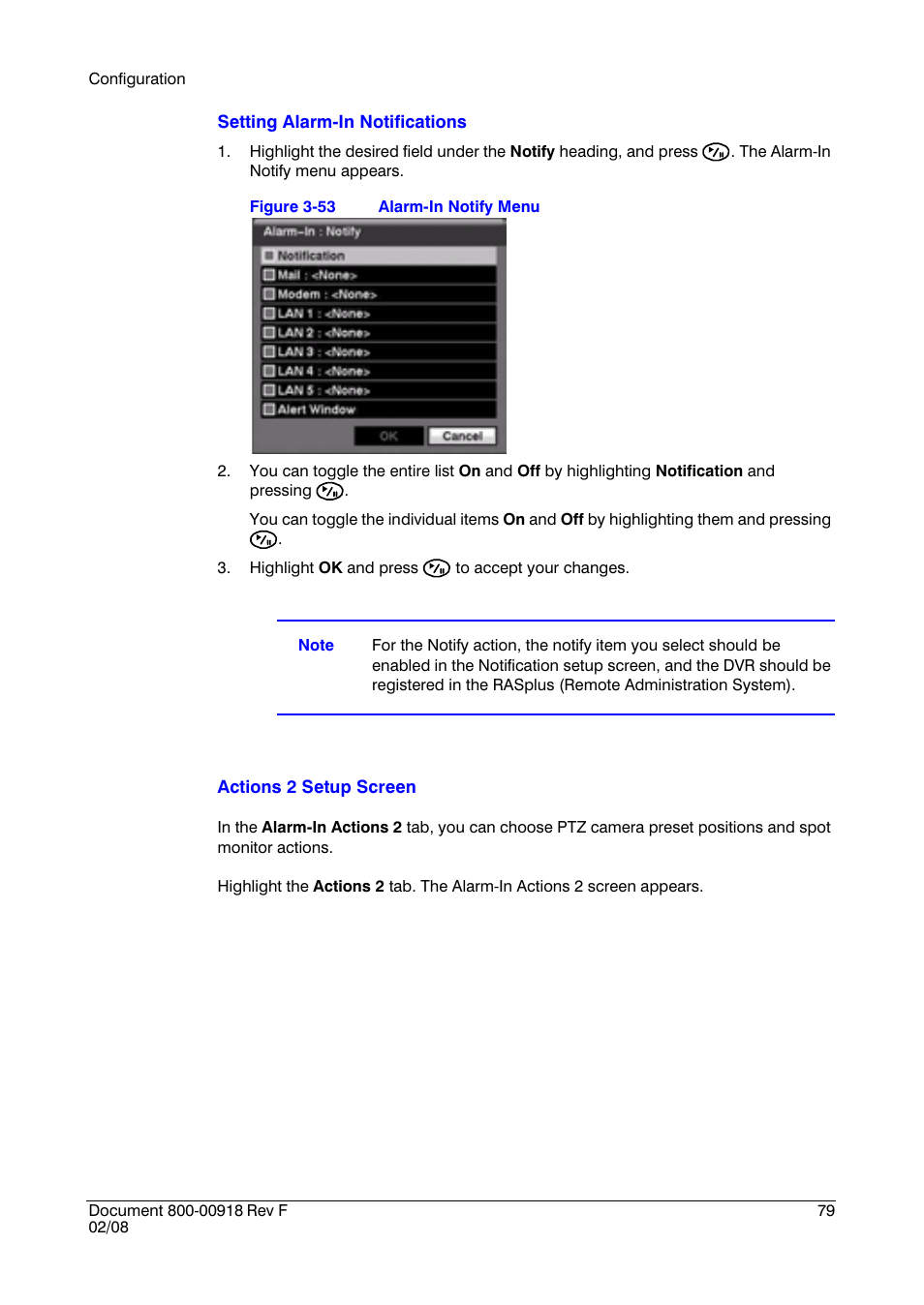 Honeywell HRSD16 User Manual | Page 79 / 160