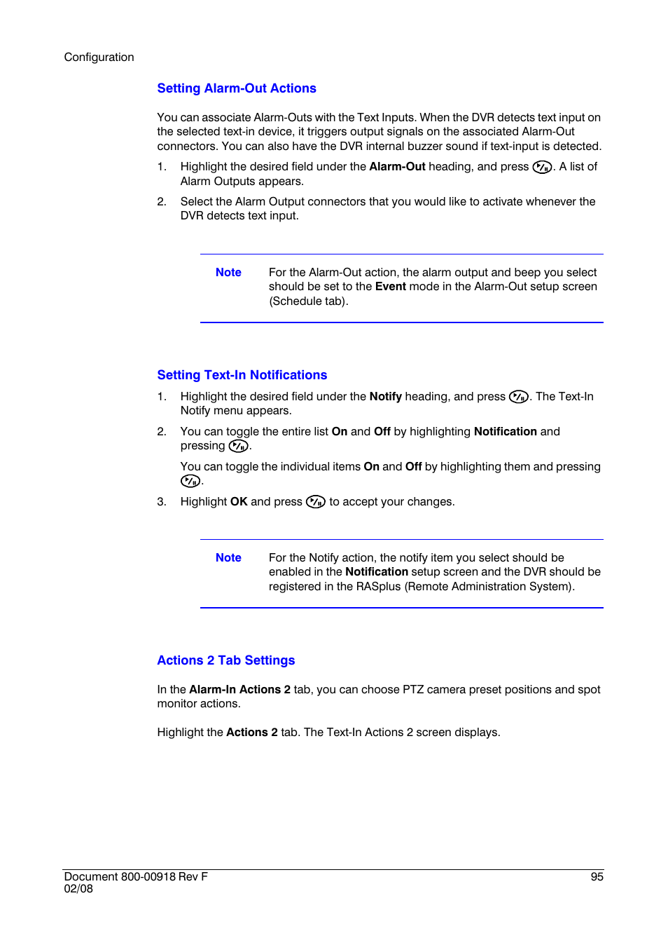 Honeywell HRSD16 User Manual | Page 95 / 160