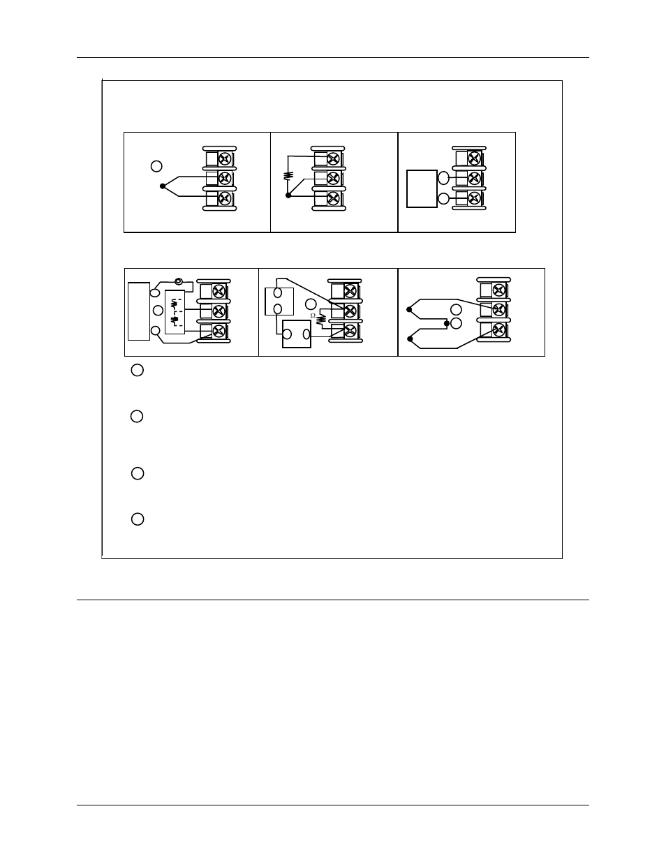Rminals. see figure 2-6, Input #1, Figure 2-6 input 1 connections | Honeywell UDC2500 User Manual | Page 37 / 243