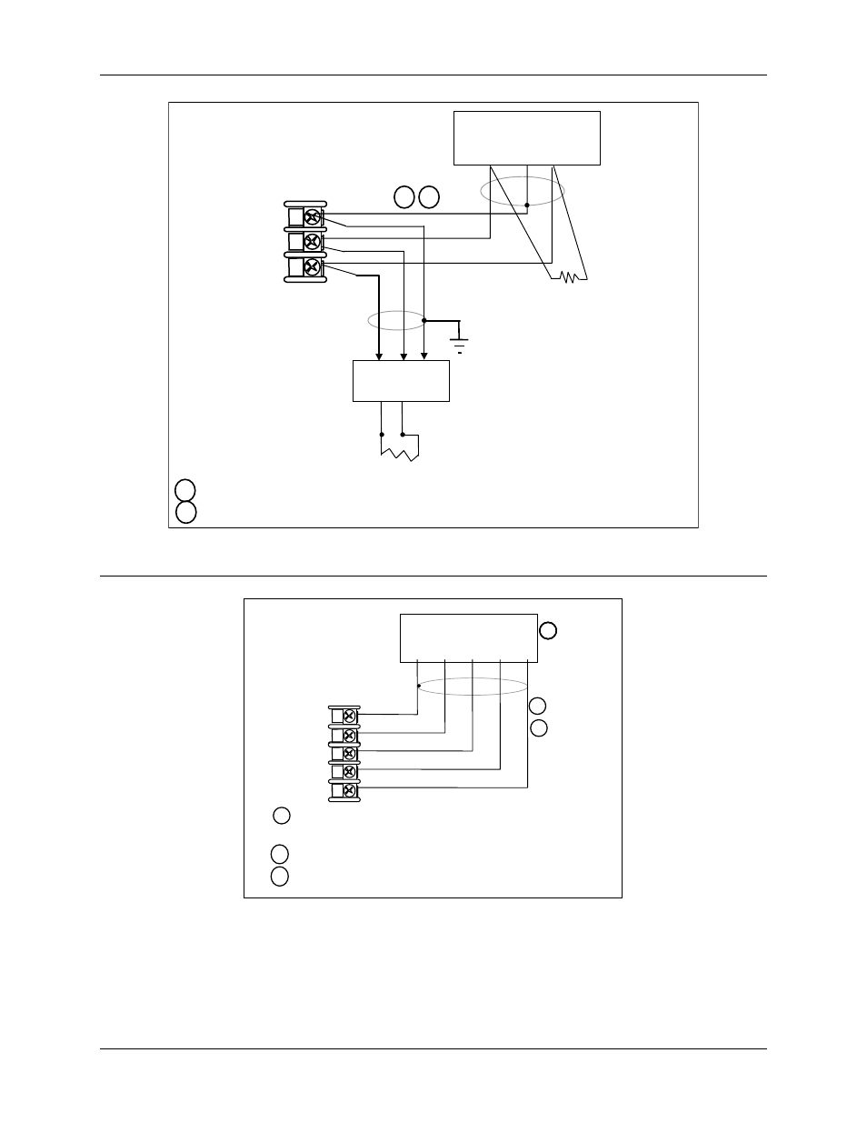 Figure 2-15 and figure 2-16, Connect shield to ground at one end only | Honeywell UDC2500 User Manual | Page 43 / 243