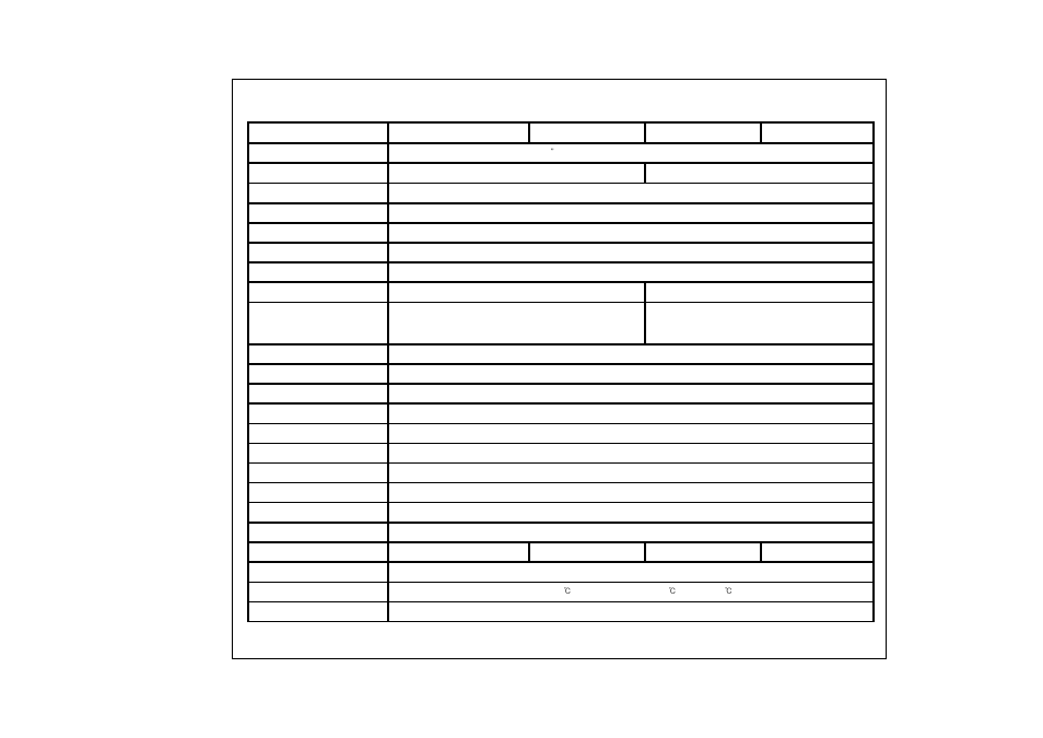 Specification | Honeywell HZC-855PX User Manual | Page 21 / 23