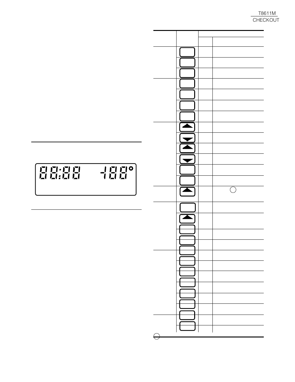 Sun morning repl bat | Honeywell CHRONOTHERM III T8611M User Manual | Page 19 / 32