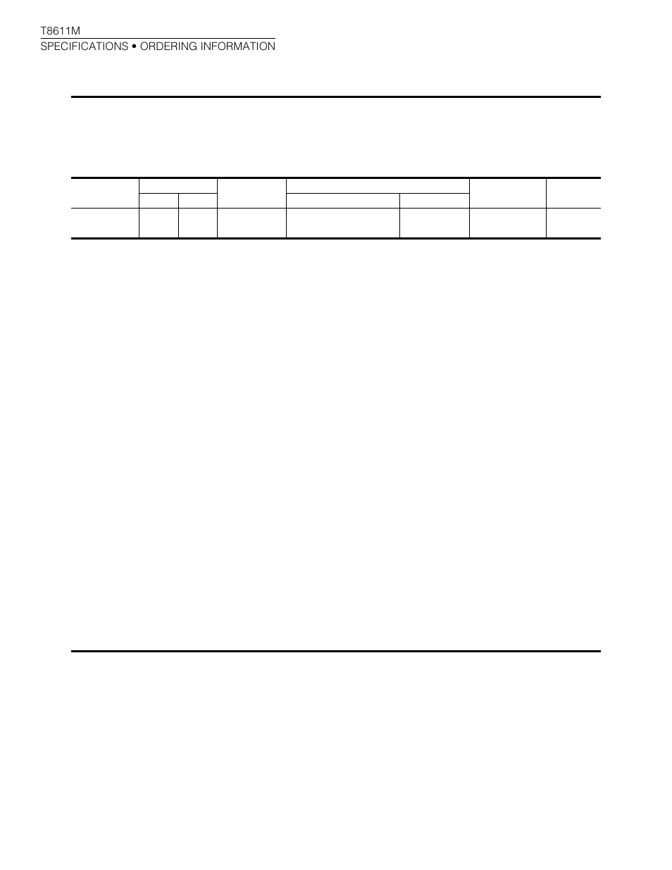 Specifications ordering information | Honeywell CHRONOTHERM III T8611M User Manual | Page 2 / 32