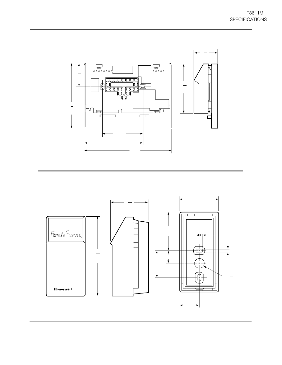 Honeywell CHRONOTHERM III T8611M User Manual | Page 3 / 32