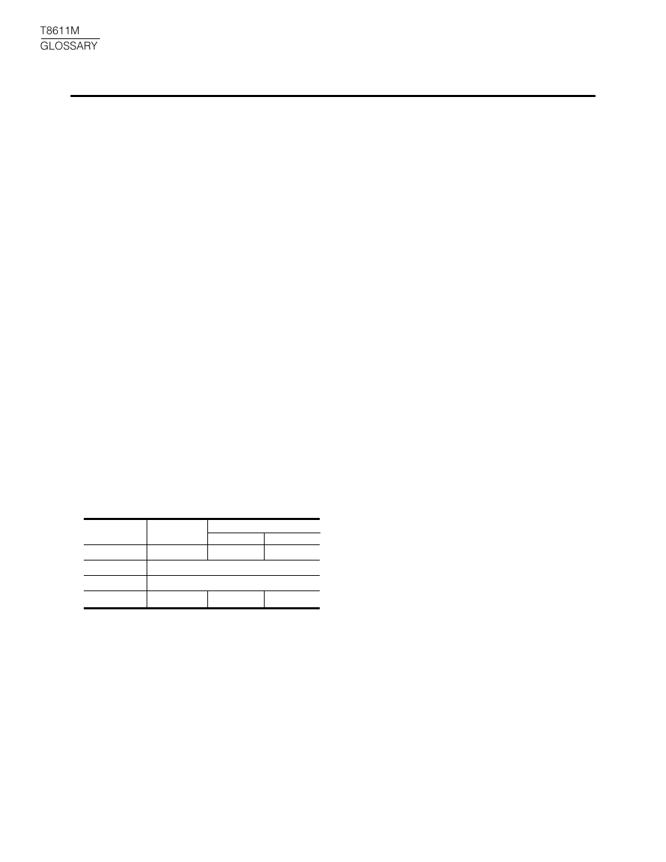 Glossary | Honeywell CHRONOTHERM III T8611M User Manual | Page 30 / 32