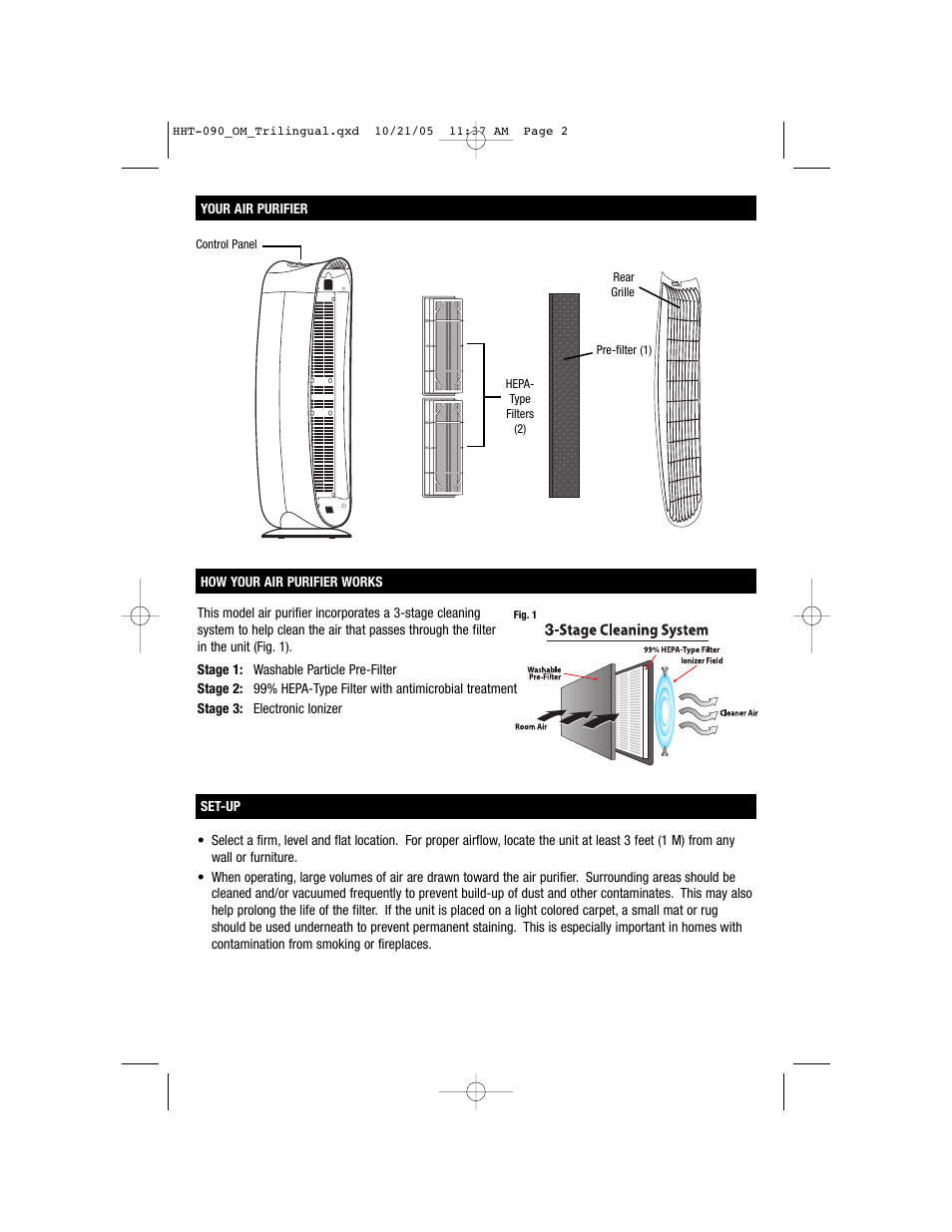 Honeywell HHT-090 User Manual | Page 2 / 20