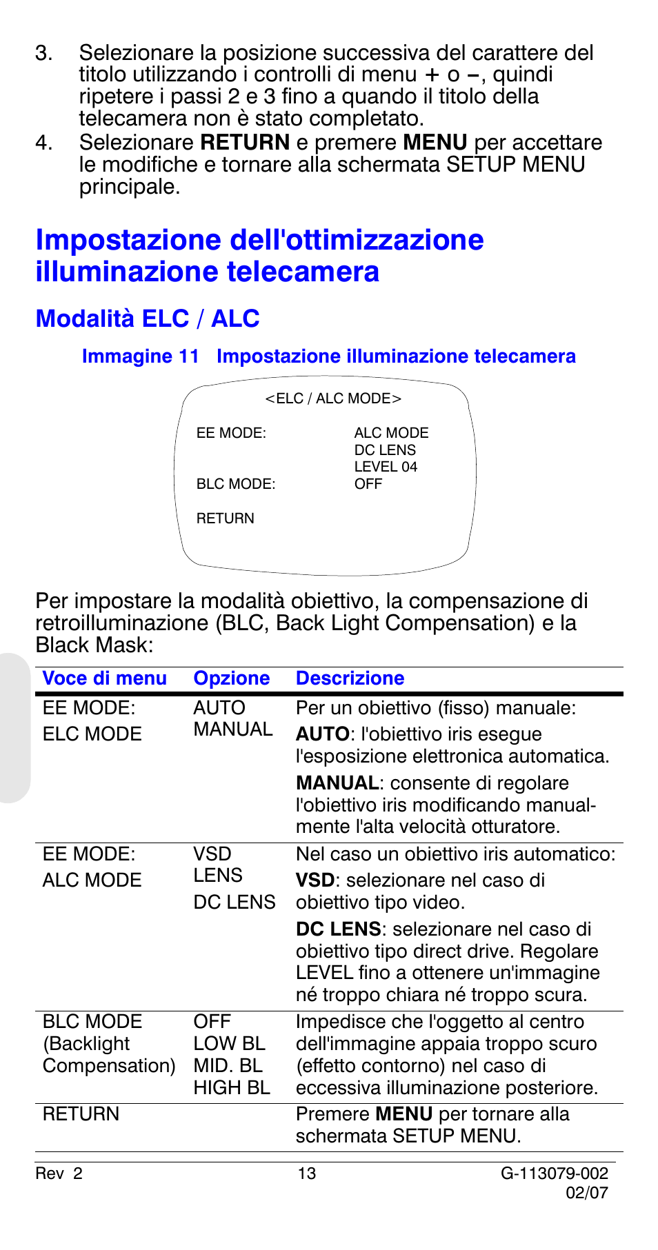Modalità elc / alc | Honeywell HCD484L User Manual | Page 90 / 144