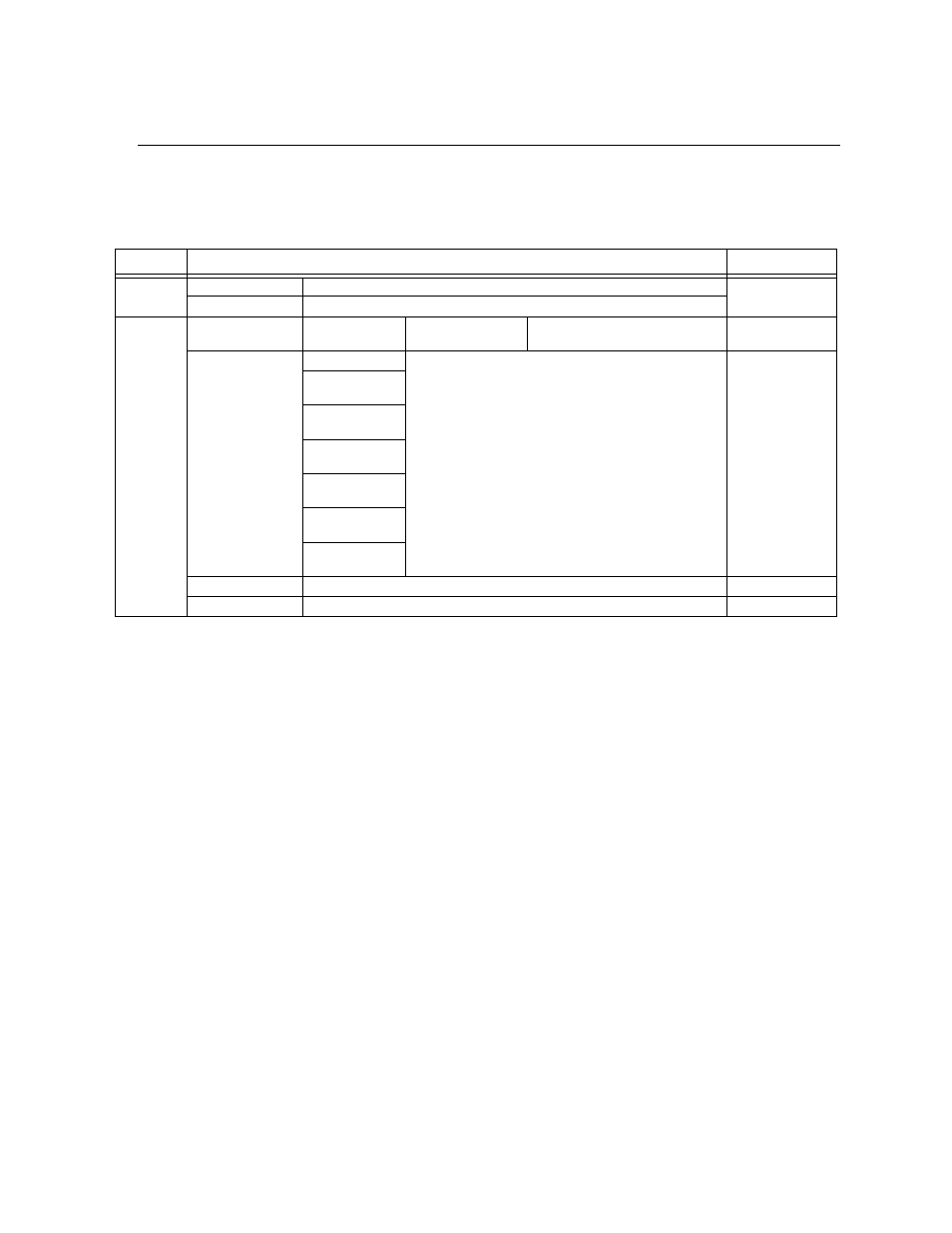 5 programming menu quick reference, Programming menu quick reference -14, Mation and section 6.5 for a quick refer | Honeywell INTELLIKNIGHT 5820XL User Manual | Page 116 / 244