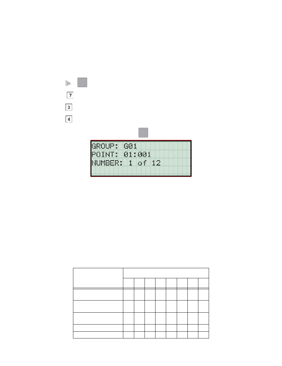 4 view group points, 5 edit output group templates, N 7.5.5 | Honeywell INTELLIKNIGHT 5820XL User Manual | Page 145 / 244